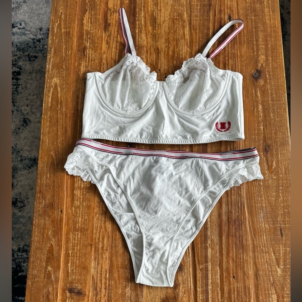 Savage x Fenty Serving Court Bustier & Brazilian panty set NWOT - Picture 10 of 14
